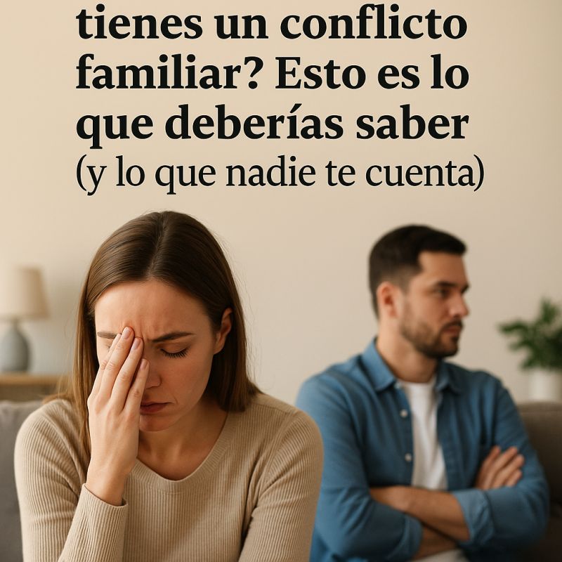 Estás pasando por una ruptura o tienes un conflicto familiar? Estás pasando por una ruptura o tienes un conflicto familiar?